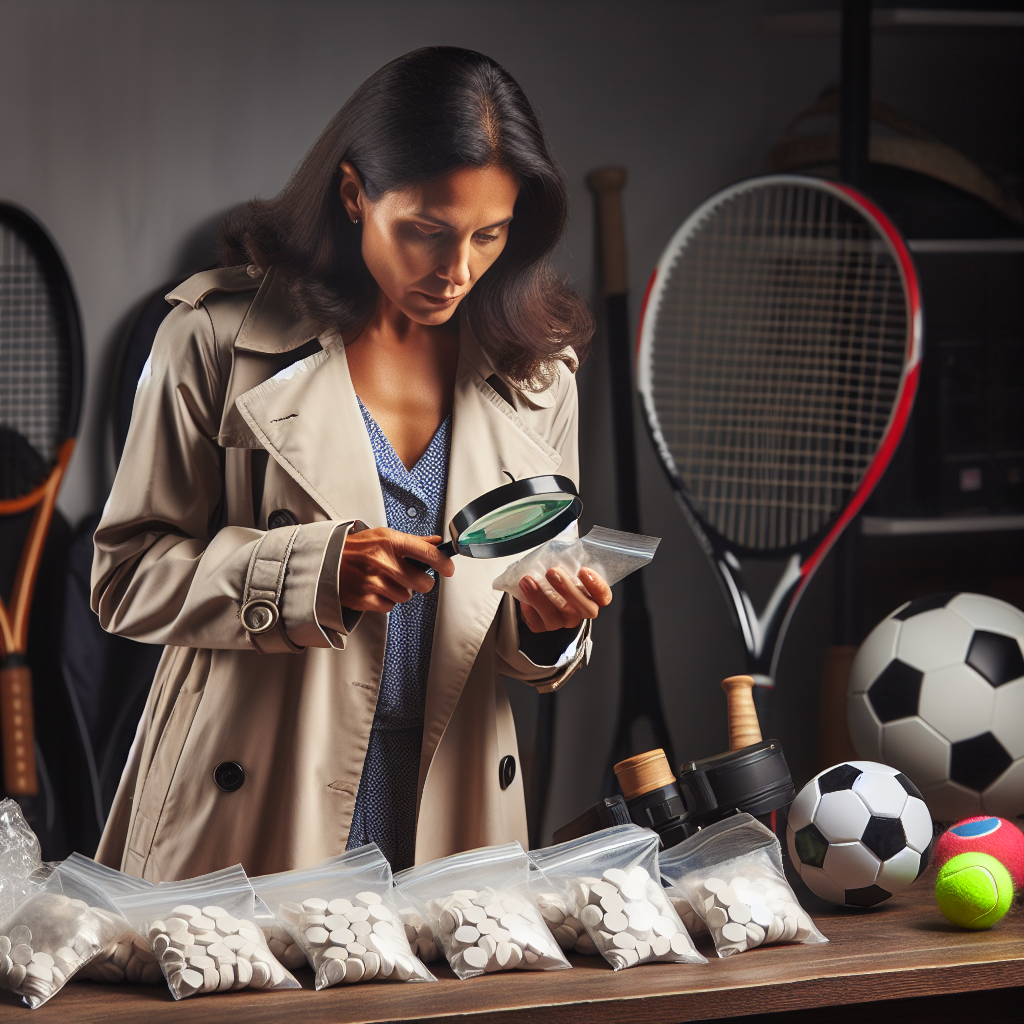 Investigating illicit use of stanozolol tablets in sports