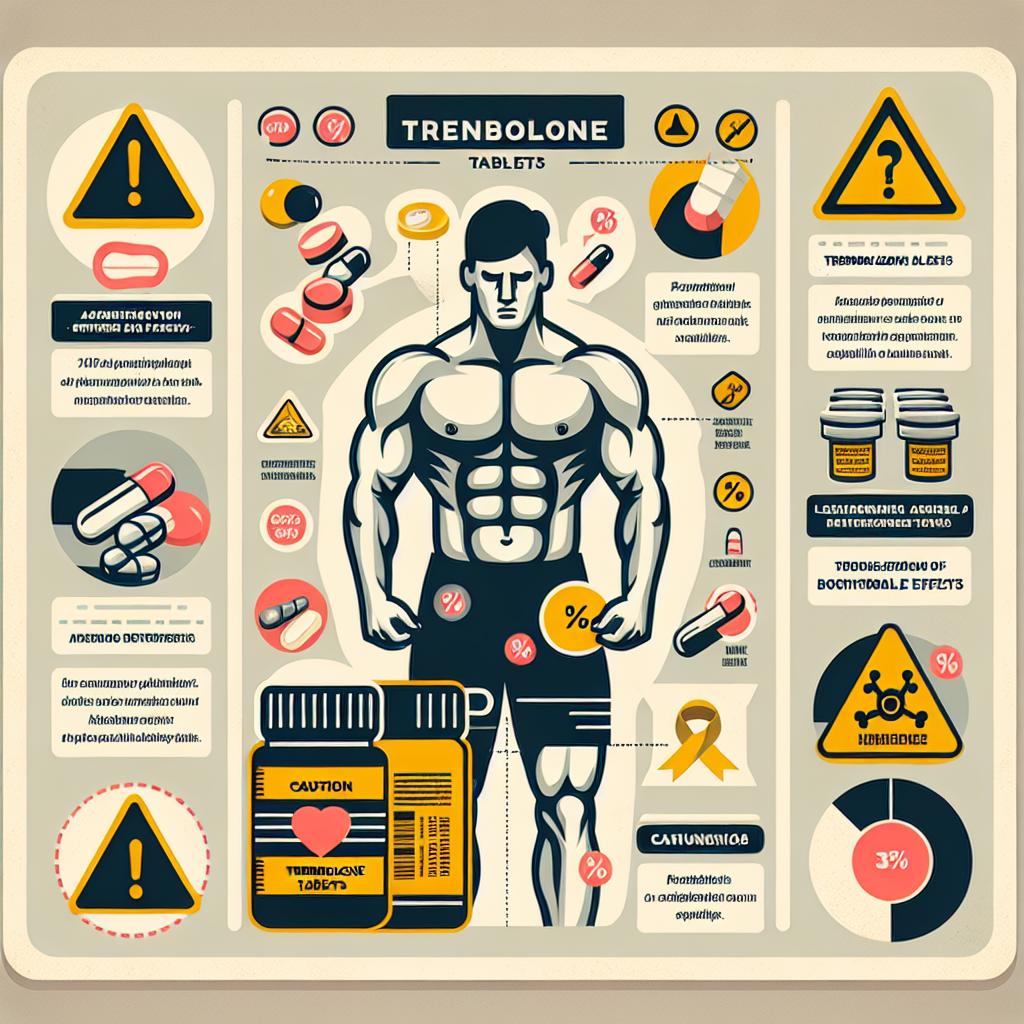 Trenbolone tablets: side effects and risks for athletes