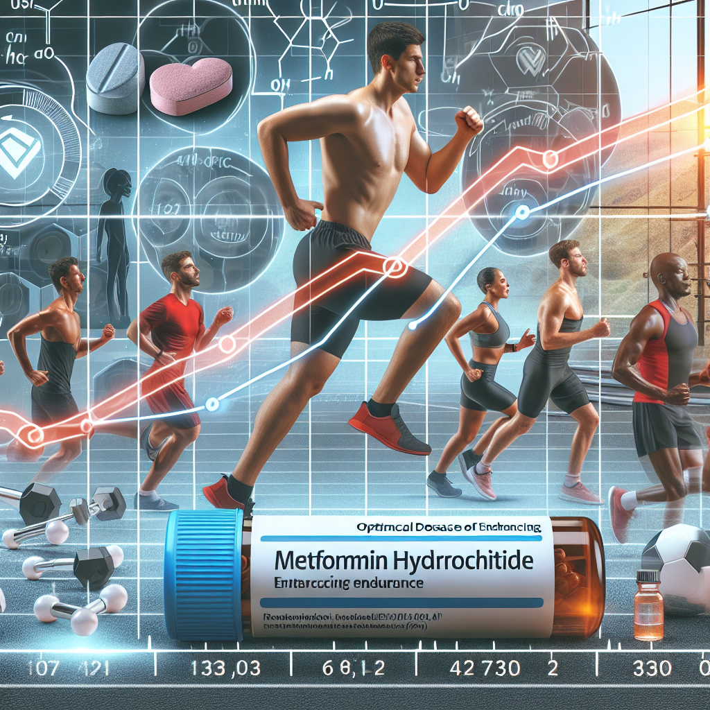 Optimal metformin hydrochloride dosage for enhancing physical endurance