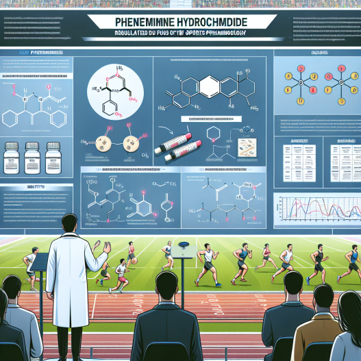 Regulated use of phentermine hydrochloride in sports pharmacology
