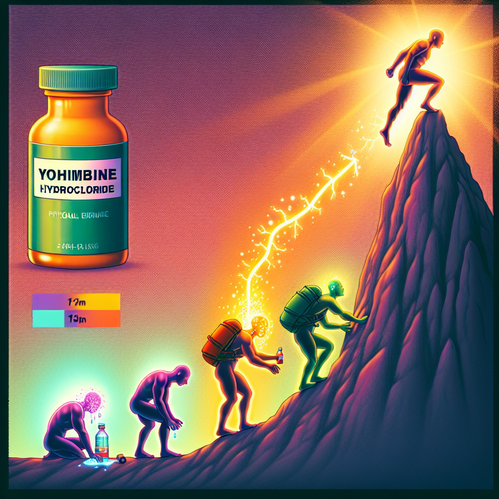 Elevating physical endurance with yohimbine hydrochloride