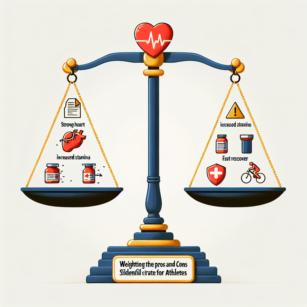 Understanding the benefits and risks of sildenafil citrate for athletes