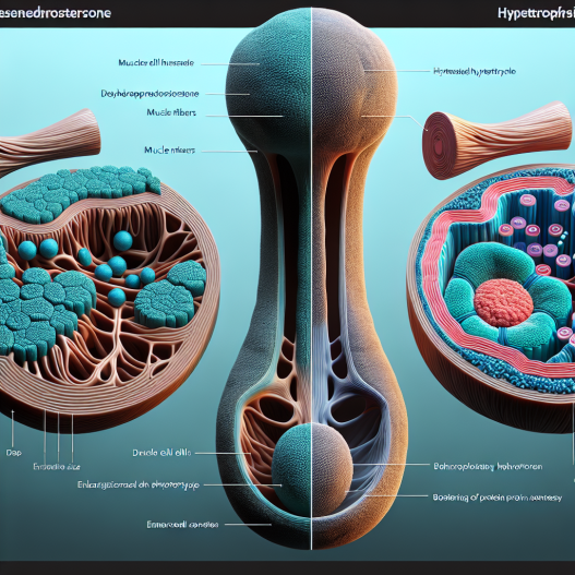 Effects of dehydroepiandrosterone on muscle hypertrophy