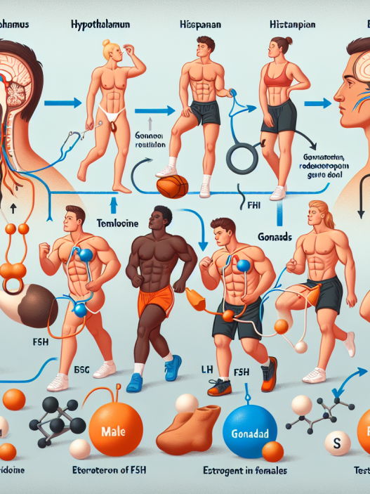 Hormonal regulation of gonadotropin in sports