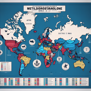 Drug scheduling of metildrostanolone by country