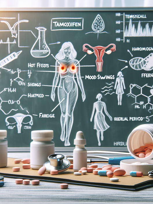 Hormonal side effects of tamoxifene