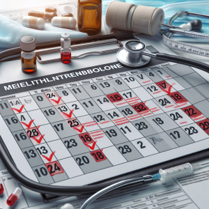 Frequency of health checks during methyltrenbolone