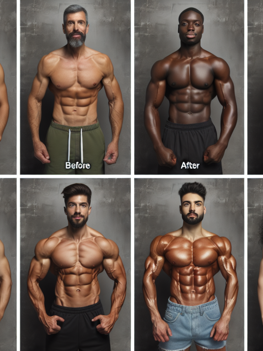 Hardening effect of primobolan on muscles