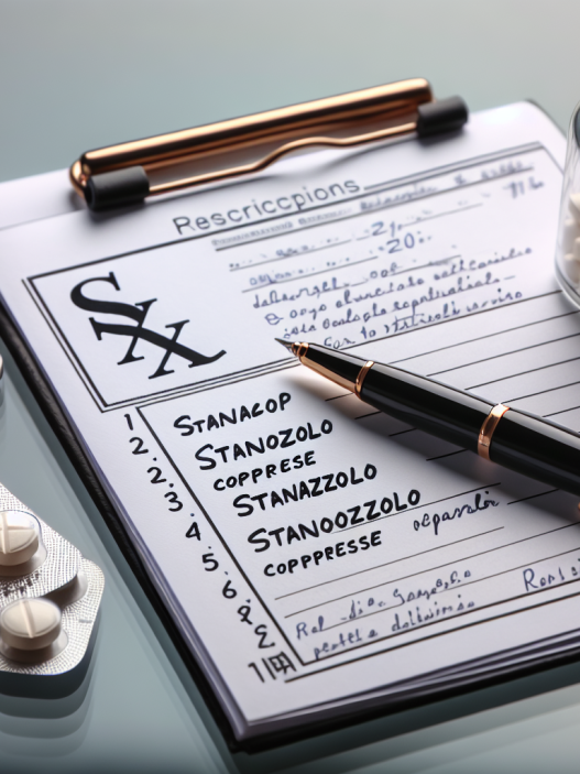 Prescription requirements for stanozololo compresse