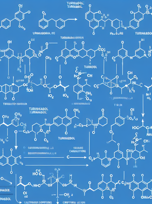 Synthesis pathway of turinabol
