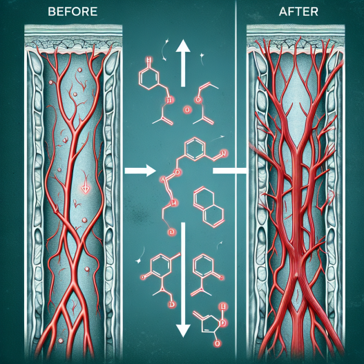 Vascularity enhancement from trestolone acetato