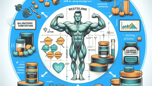 Caloric surplus strategy with trestolone enantato