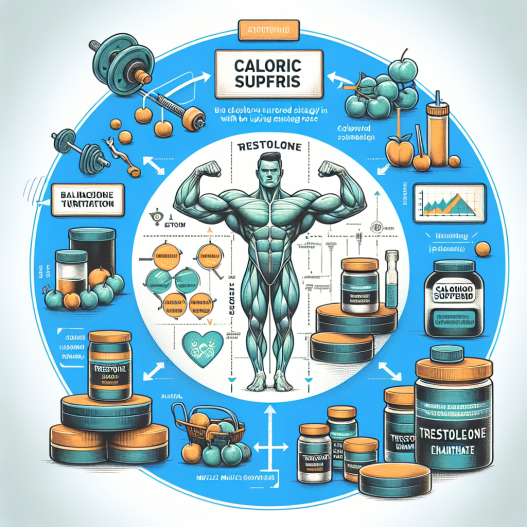 Caloric surplus strategy with trestolone enantato