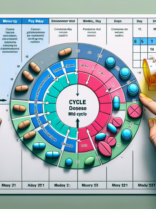 Switching doses mid-cycle for sintol